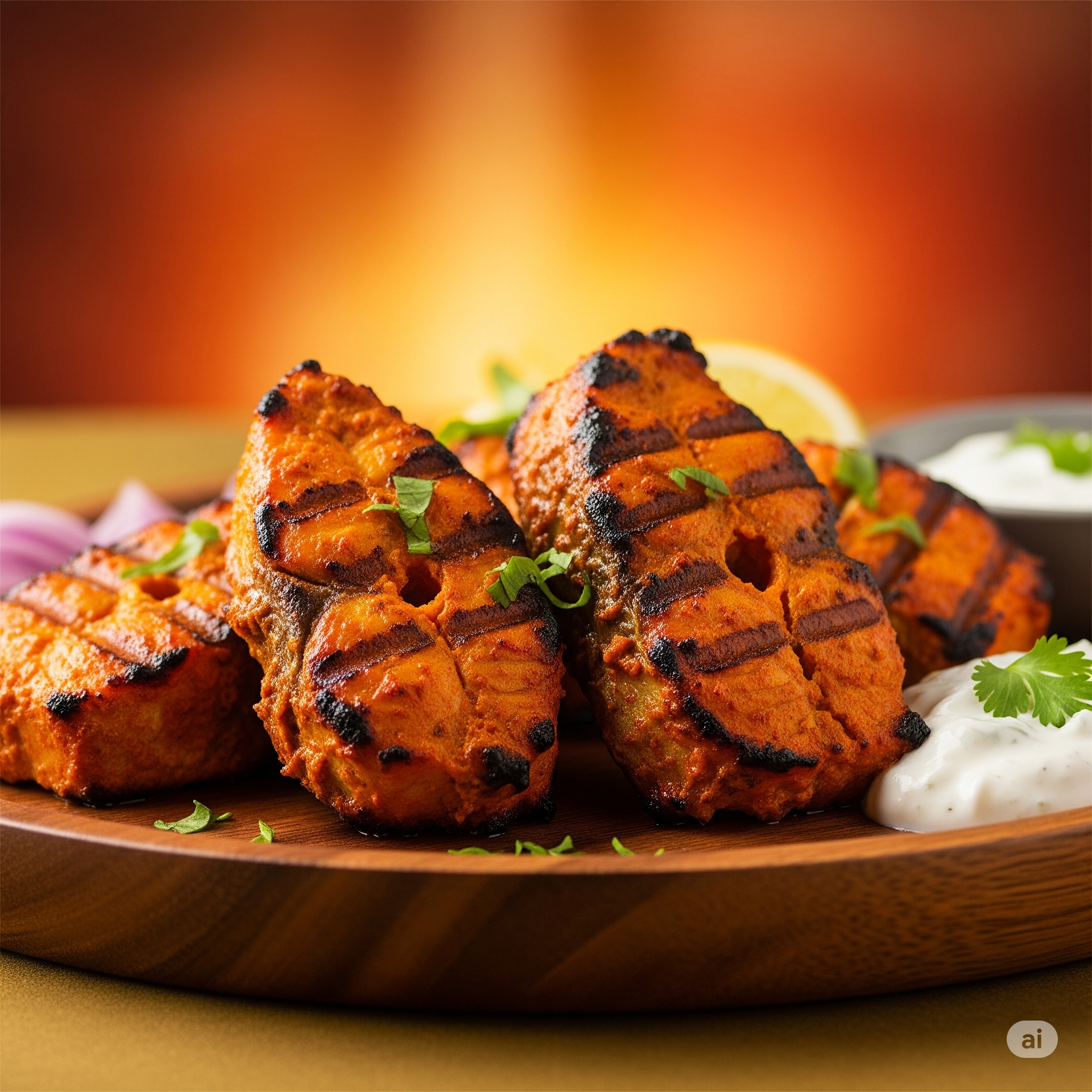 Fish tikka