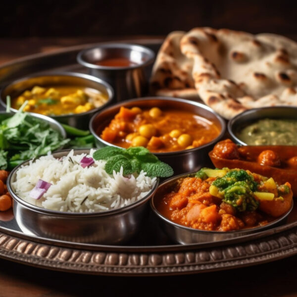 Kleine Indiase Thali